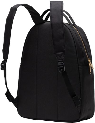 Am image of a Custom Herschel Eco Nova 13 Inch Laptop Backpack in Black!