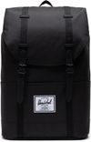Am image of a Custom Herschel Eco Retreat 15 Inch Laptop Backpack in Black!