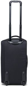 Am image of a Custom Herschel Outfitter 50L Wheeled Duffle in Black!