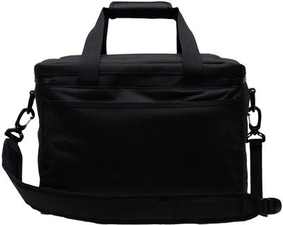 Am image of a Custom Herschel Pop Quiz 30 Can Cooler in Black!