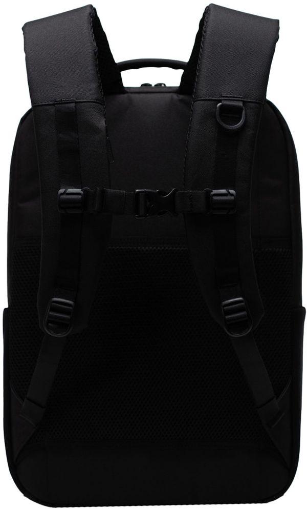 Am image of a Custom Herschel Kaslo Recycled 15in Computer Backpack in Black!