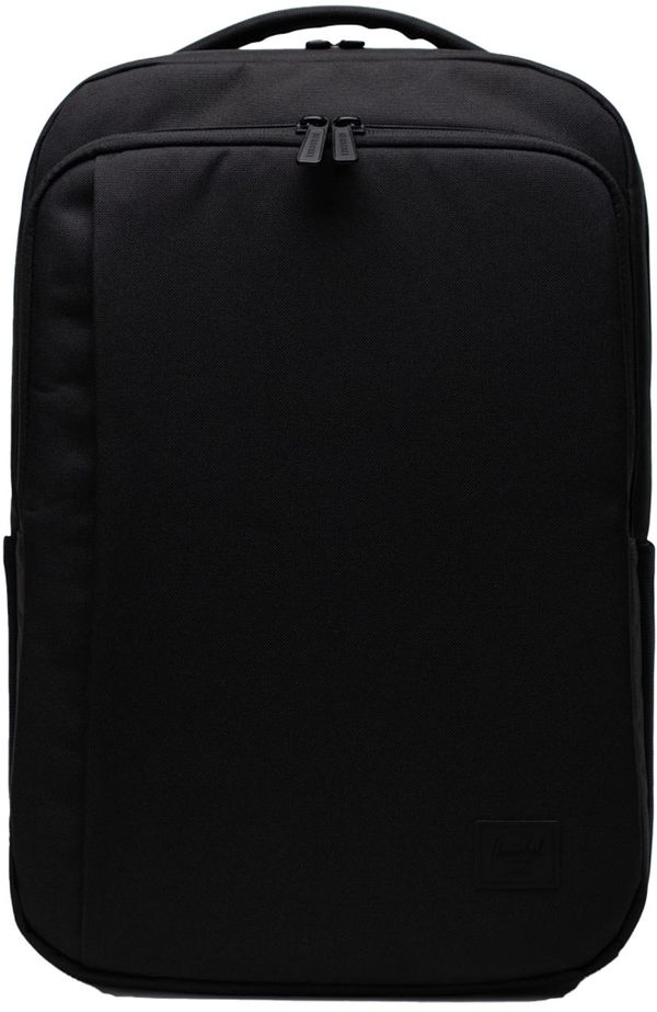 Am image of a Custom Herschel Kaslo Recycled 15in Computer Backpack in Black!