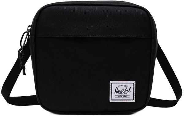 Am image of a Custom Herschel Recycled Classic Crossbody Tote in Black!