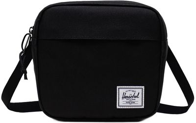 Am image of a Custom Herschel Recycled Classic Crossbody Tote in Black!