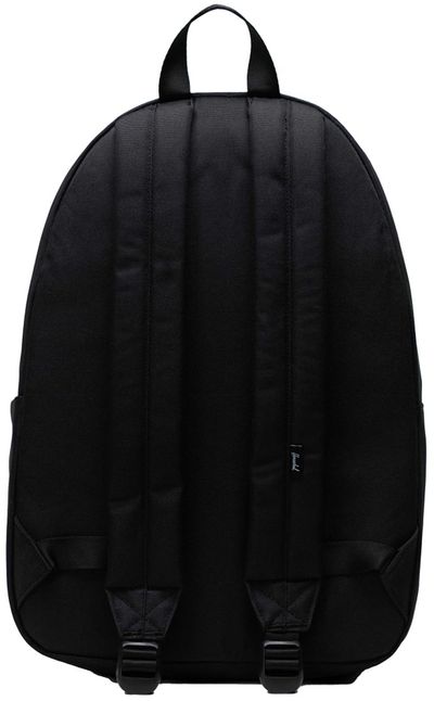 Am image of a Custom Herschel Recycled XL Classic 15in Computer Backpack in Black!
