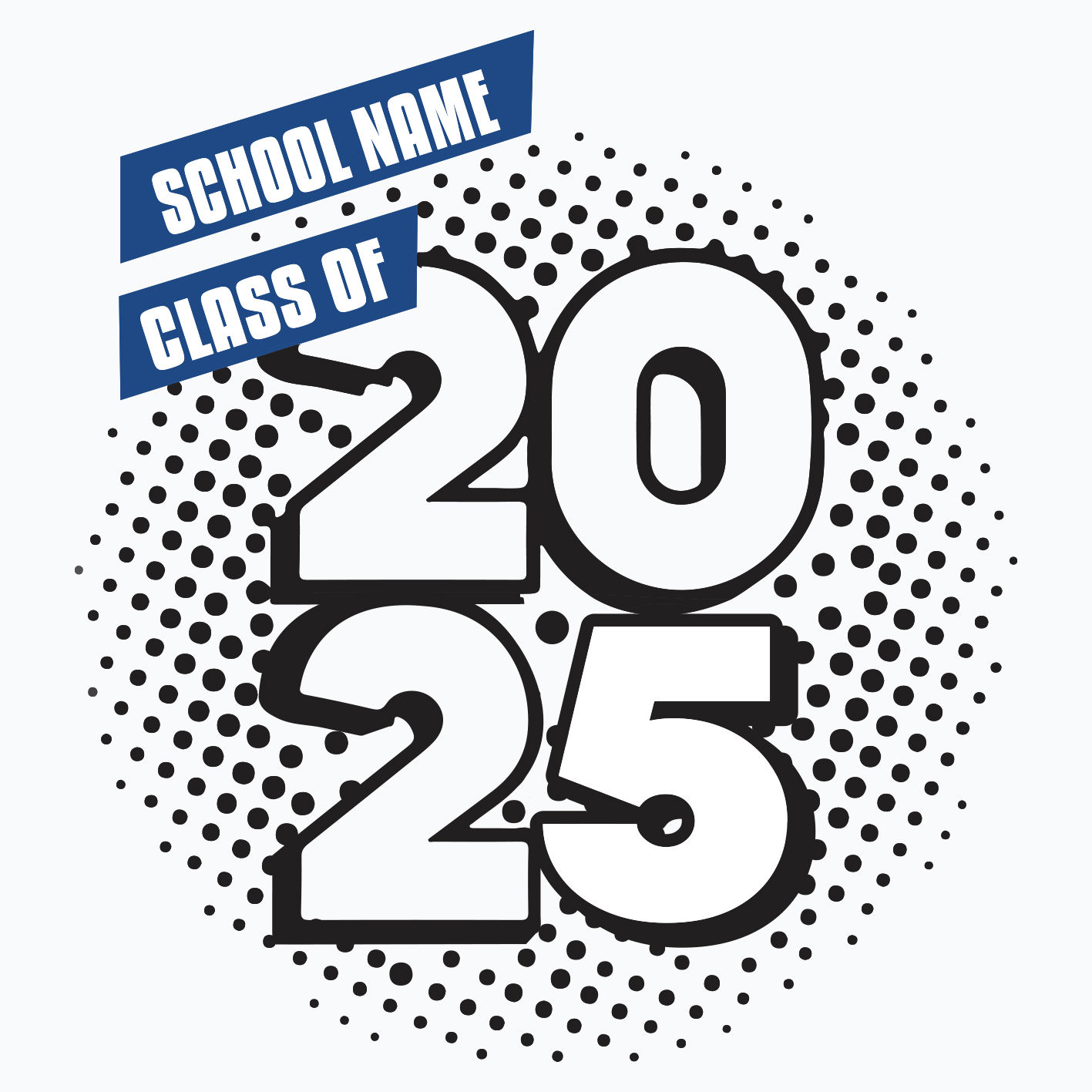 An image of an example of a grad hoodie design template