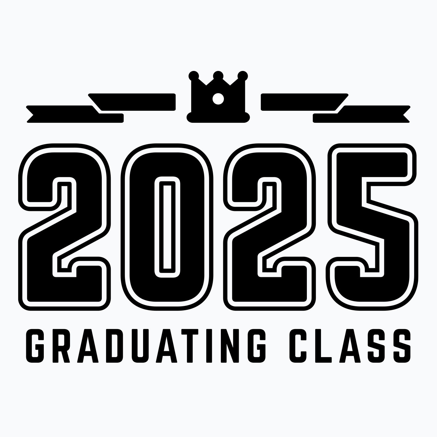 An image of an example of a grad hoodie design template