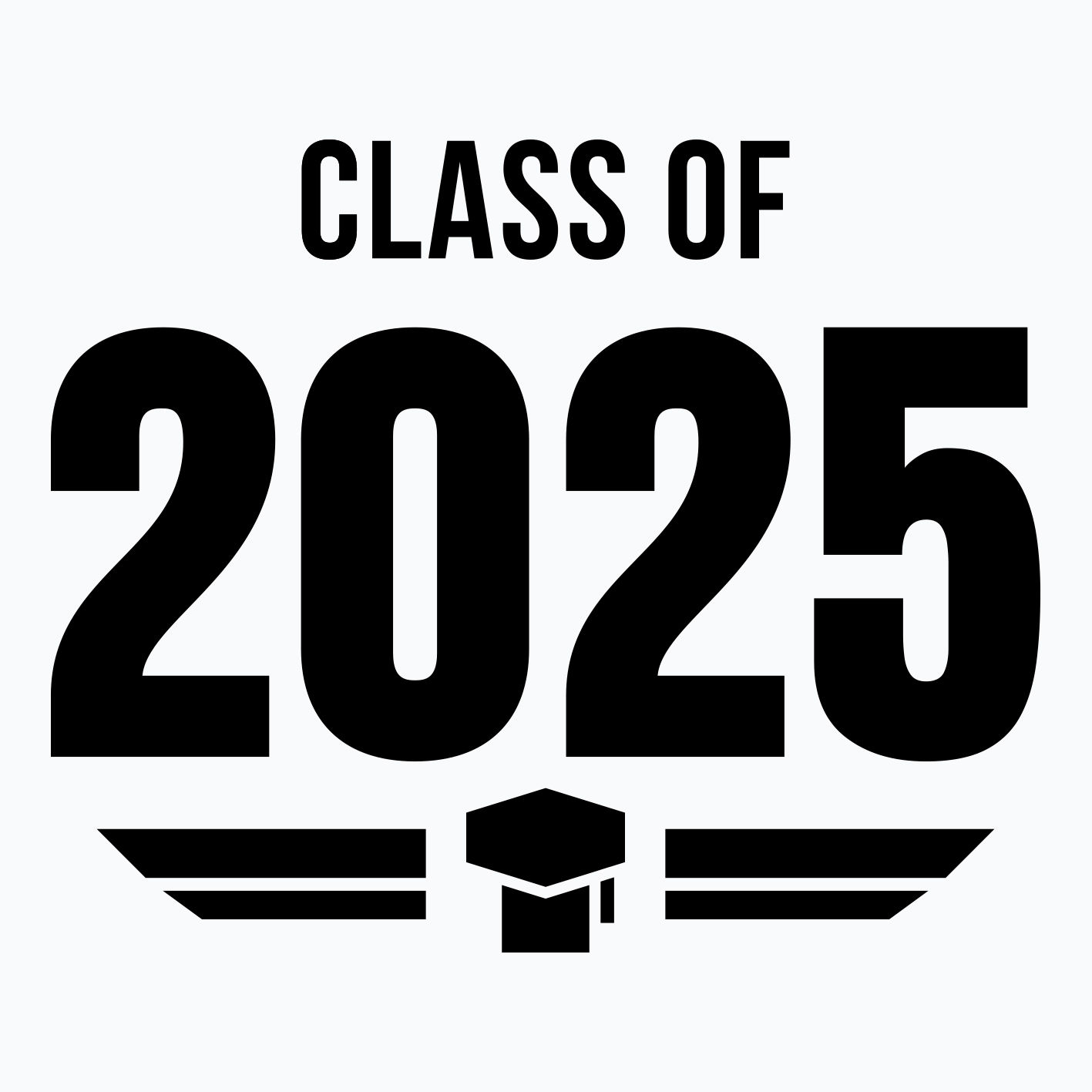 An image of an example of a grad hoodie design template
