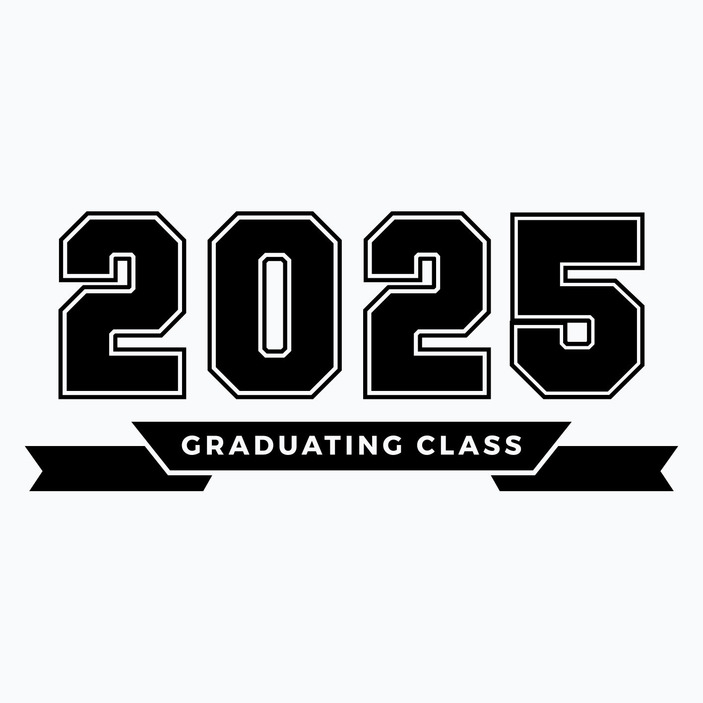 An image of an example of a grad hoodie design template