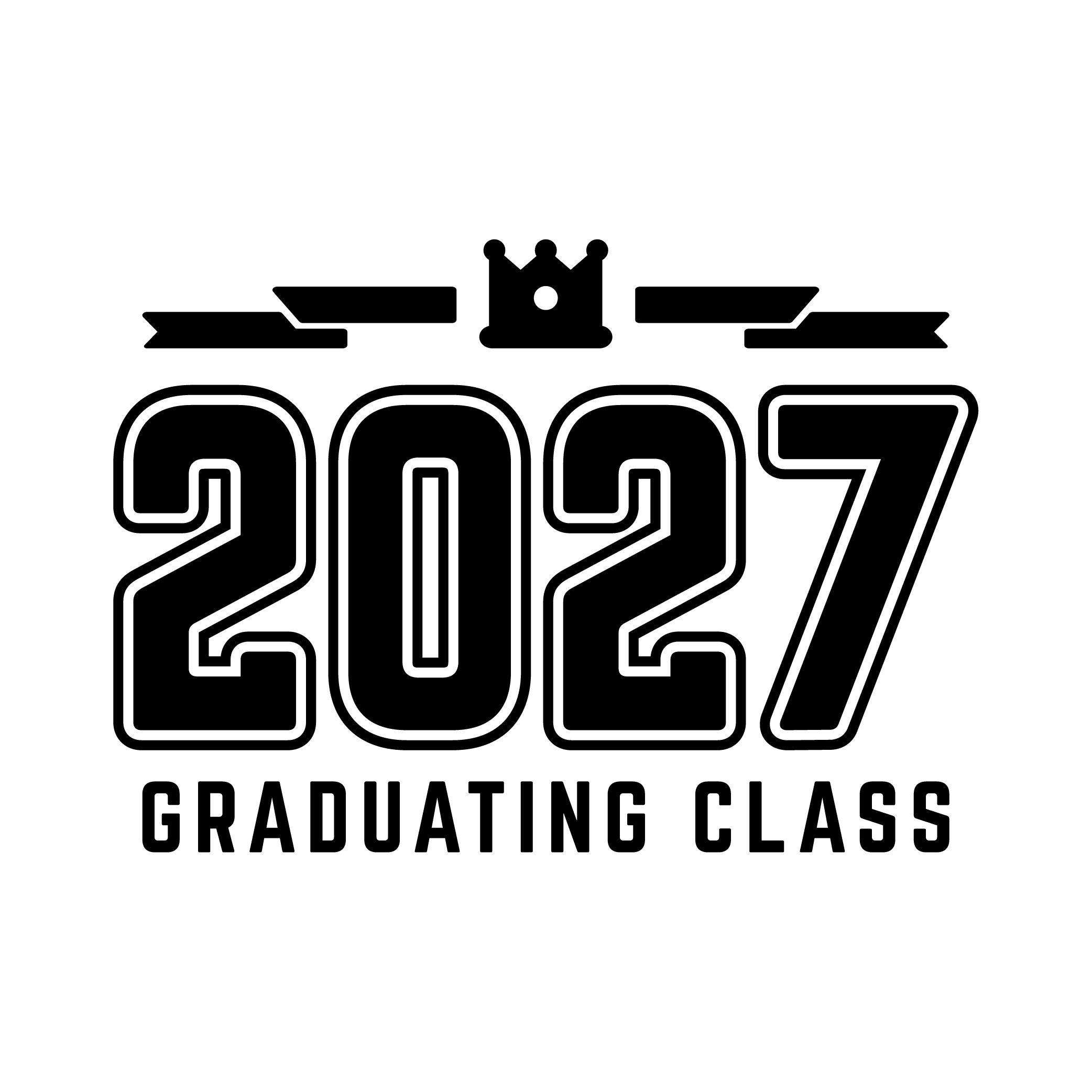 An image of an example of a grad hoodie design template