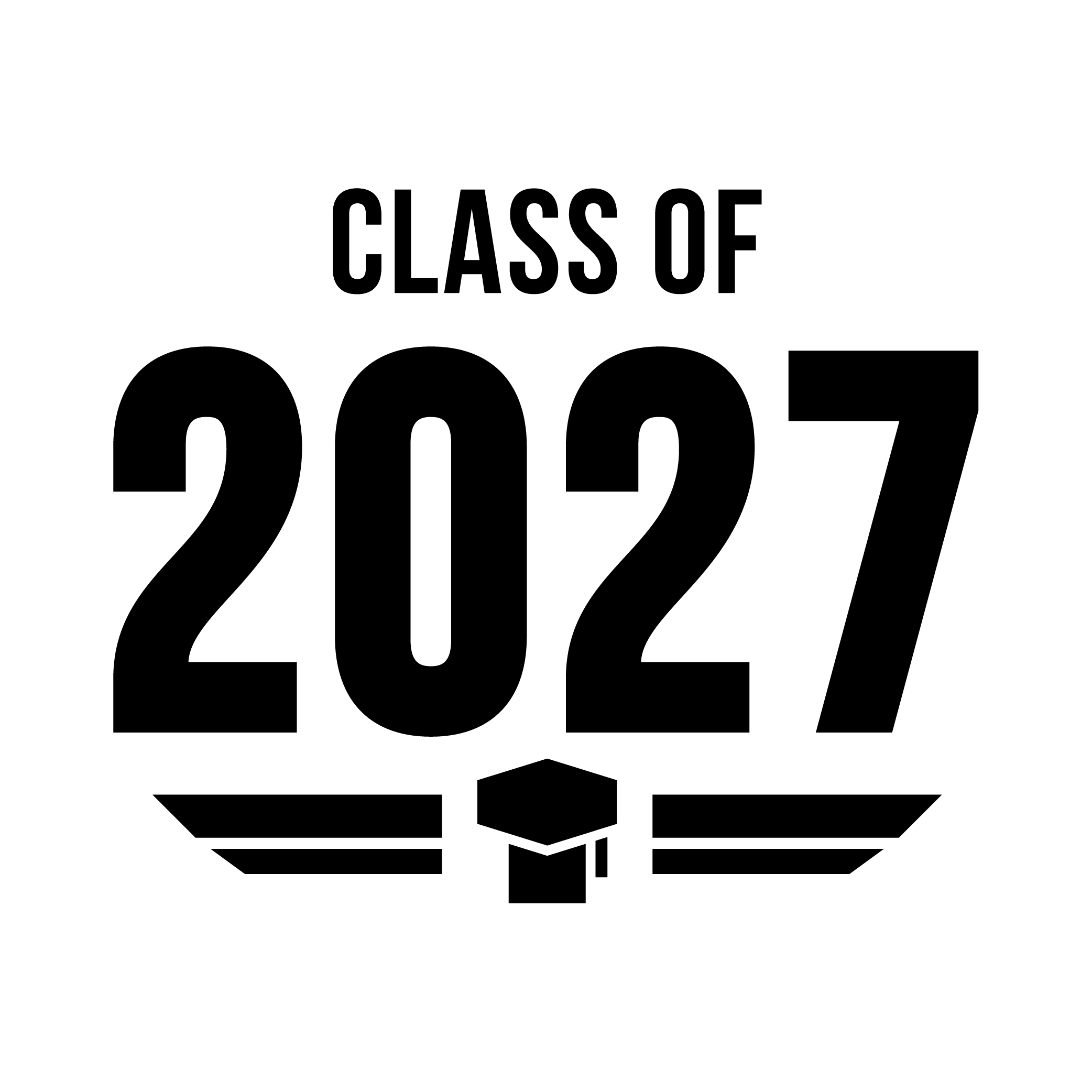 An image of an example of a grad hoodie design template