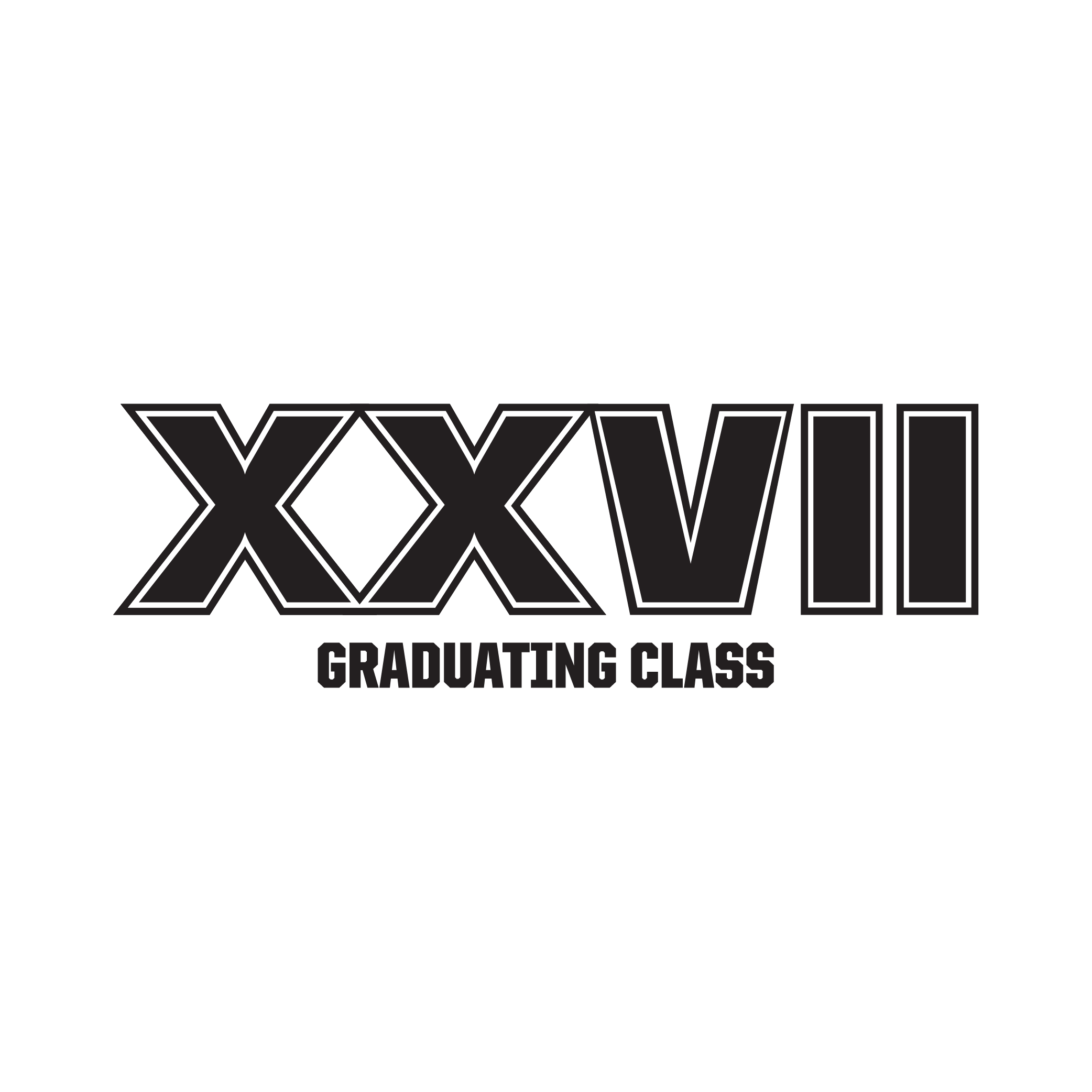 An image of an example of a grad hoodie design template