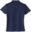 Am image of a Custom Nike Tech Basic Dri FIT Ladies Polo in Midnight Navy!