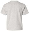 Am image of a Custom Gildan Heavy Cotton Youth T Shirt in Ash!