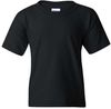 Am image of a Custom Gildan Heavy Cotton Youth T Shirt in Black!