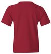 Am image of a Custom Gildan Heavy Cotton Youth T Shirt in Cardinal!