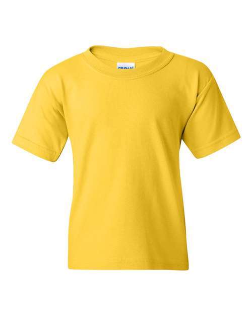 Gildan Heavy Cotton Youth T Shirt in Daisy