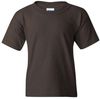 Am image of a Custom Gildan Heavy Cotton Youth T Shirt in Dark Chocolate!