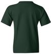 Am image of a Custom Gildan Heavy Cotton Youth T Shirt in Forest Green!