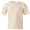 Am image of a Custom Gildan Heavy Cotton Youth T Shirt in Sand!