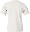 Am image of a Custom Gildan Heavy Cotton Youth T Shirt in White!
