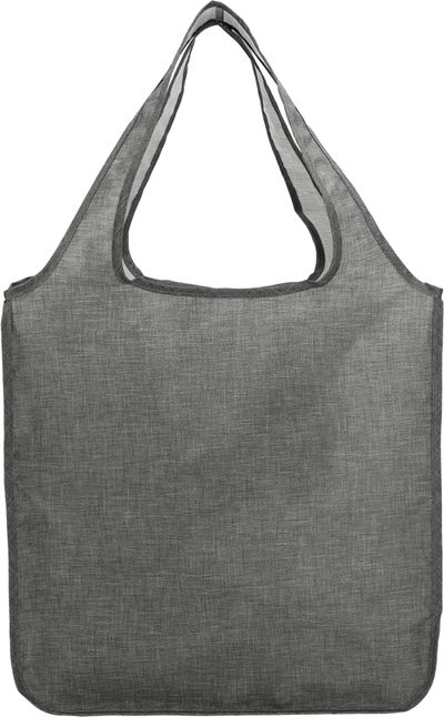 Am image of a Custom Ash Recycled PET Large Shopper Tote in Graphite!