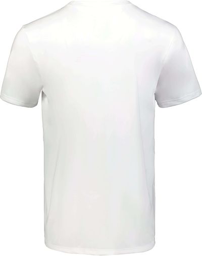 Am image of a Custom Holloway Coolcore Essential Tee in White!