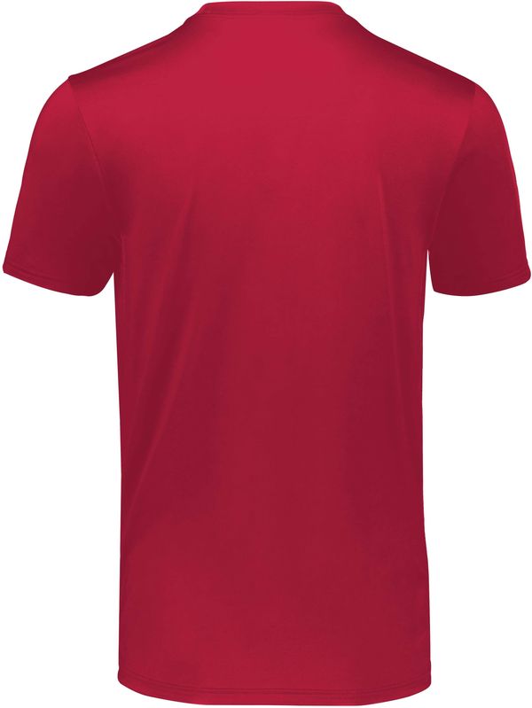 Am image of a Custom Holloway Coolcore Essential Tee in Scarlet!