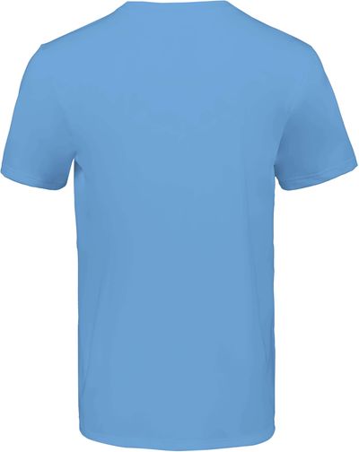 Am image of a Custom Holloway Coolcore Essential Tee in Columbia Blue!