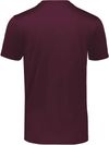 Am image of a Custom Holloway Coolcore Essential Tee in Maroon!