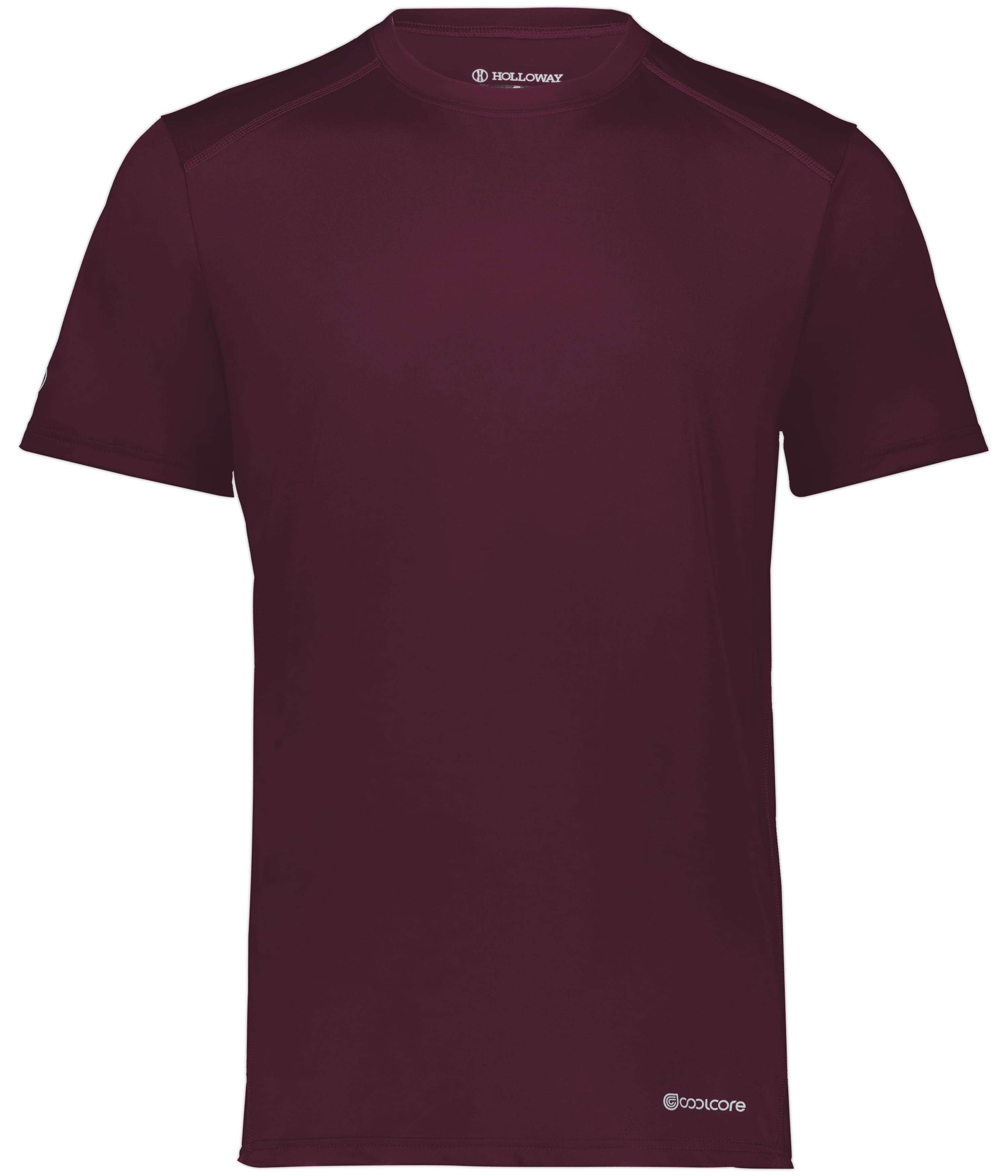 Holloway Coolcore Essential Tee in Maroon
