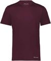 Am image of a Custom Holloway Coolcore Essential Tee in Maroon!