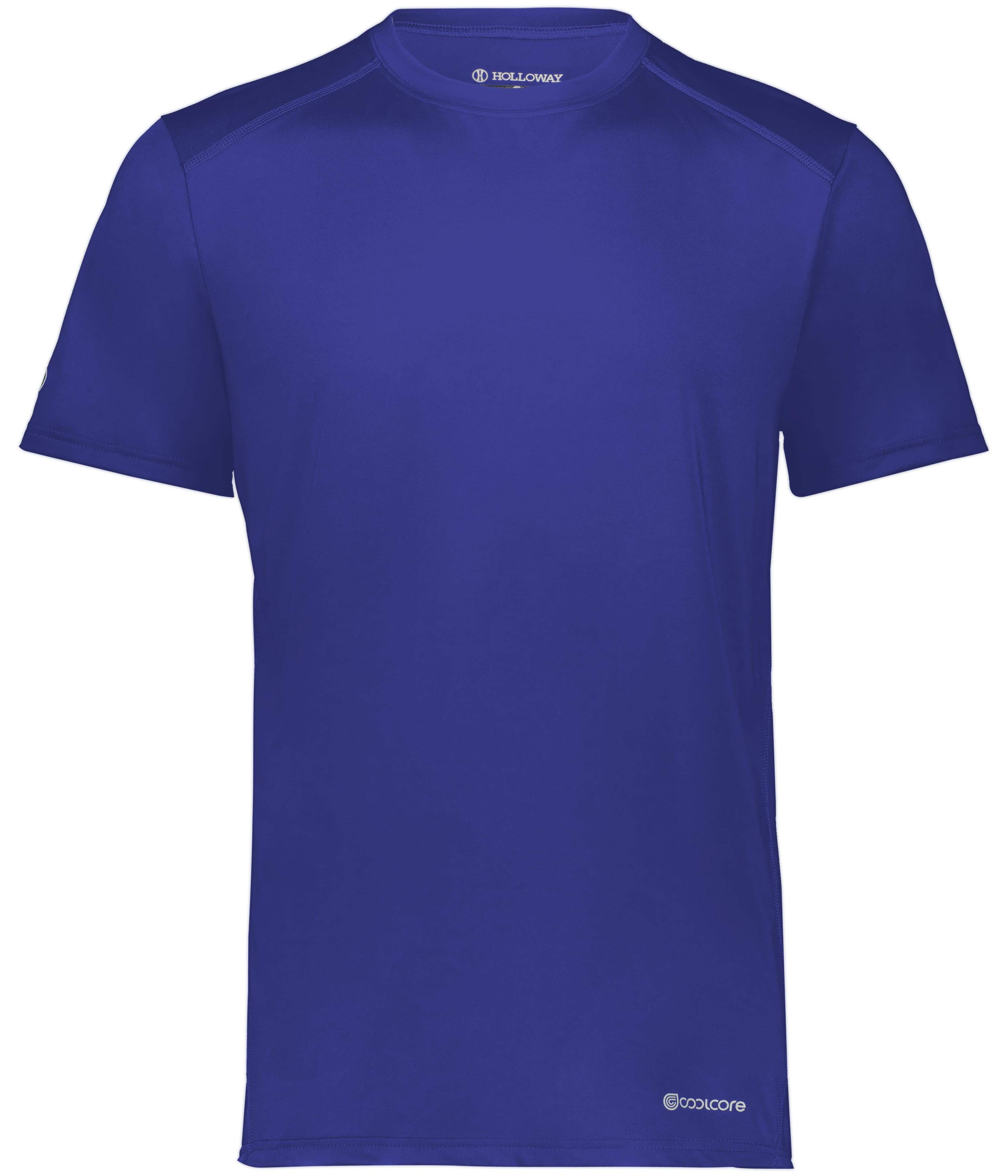 Holloway Youth Coolcore Essential Tee in Purple