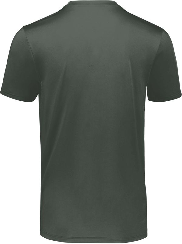 Am image of a Custom Holloway Coolcore Essential Tee in Iron!