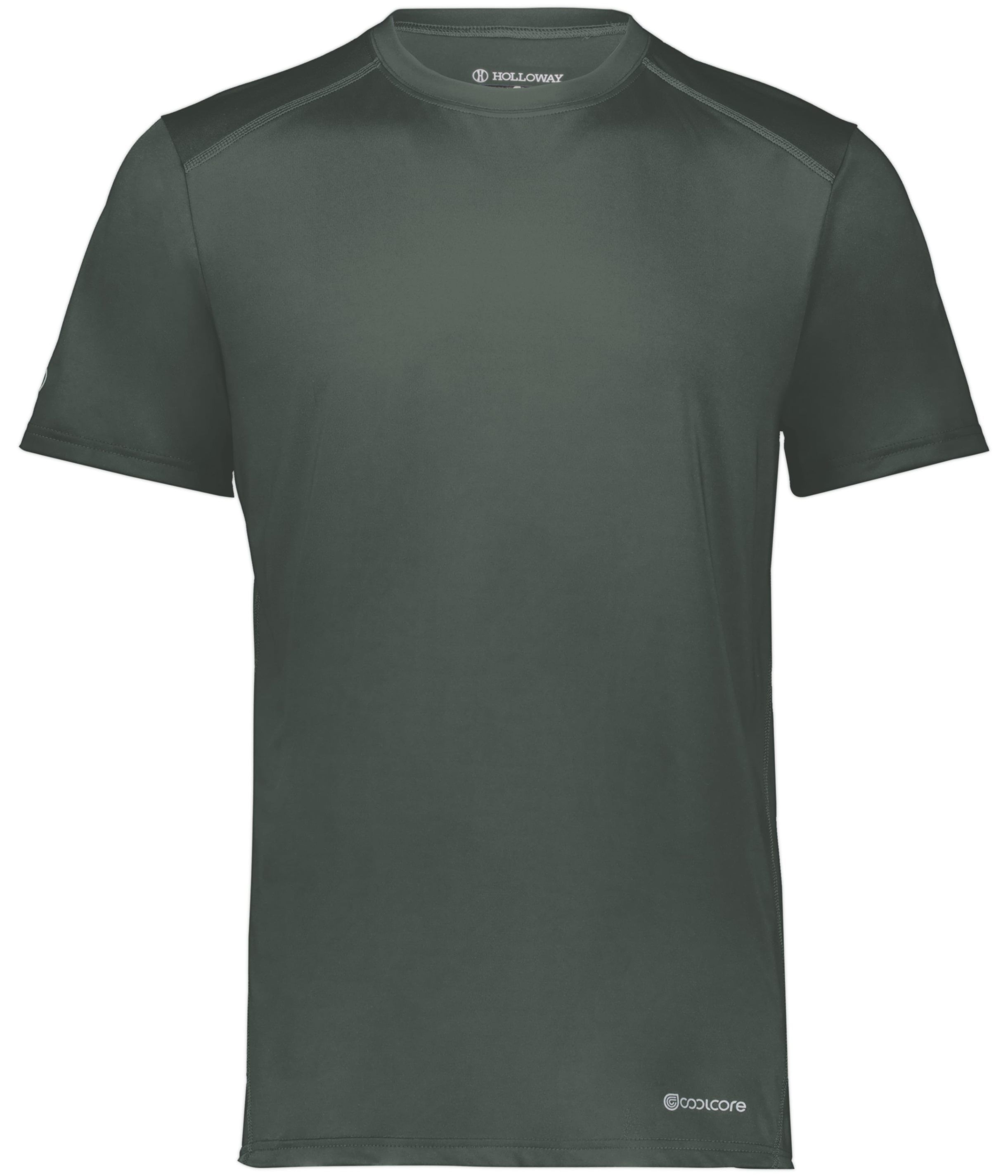 Holloway Youth Coolcore Essential Tee in Iron