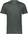 Am image of a Custom Holloway Youth Coolcore Essential Tee in Iron!