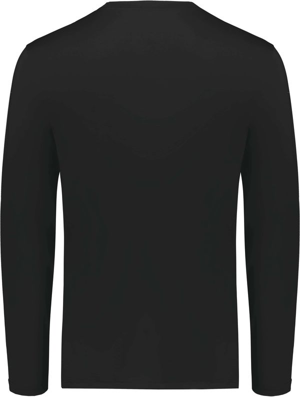 Am image of a Custom Holloway Coolcore Essential Long Sleeve Tee in Black!