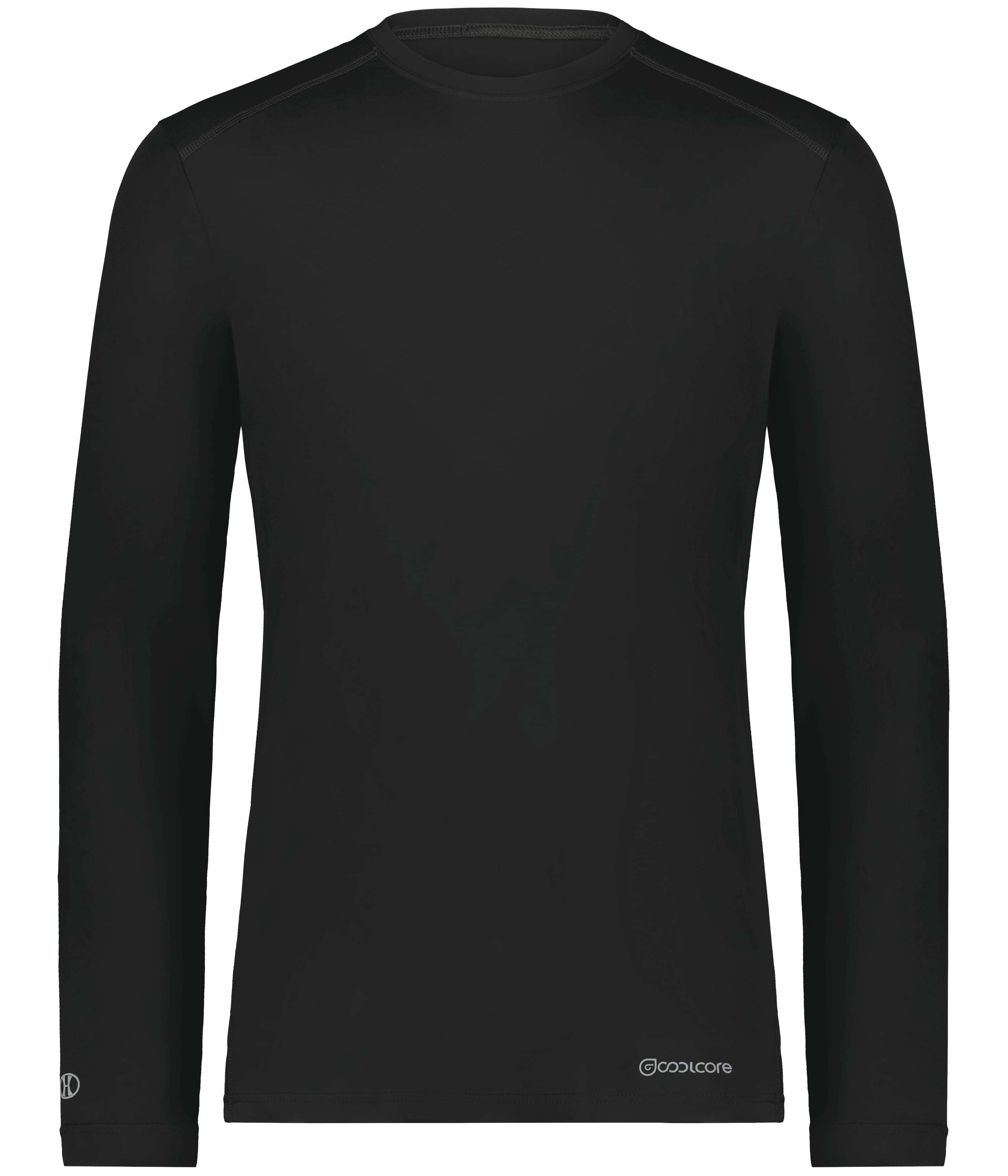 Holloway Coolcore Essential Long Sleeve Tee in Black