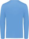 Am image of a Custom Holloway Coolcore Essential Long Sleeve Tee in Columbia Blue!
