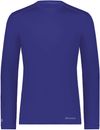 Am image of a Custom Holloway Coolcore Essential Long Sleeve Tee in Purple!