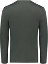 Am image of a Custom Holloway Coolcore Essential Long Sleeve Tee in Iron!