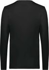 Am image of a Custom Holloway Ladies Coolcore Essential Long Sleeve Tee in Black!