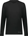 Am image of a Custom Holloway Ladies Coolcore Essential Long Sleeve Tee in Black!