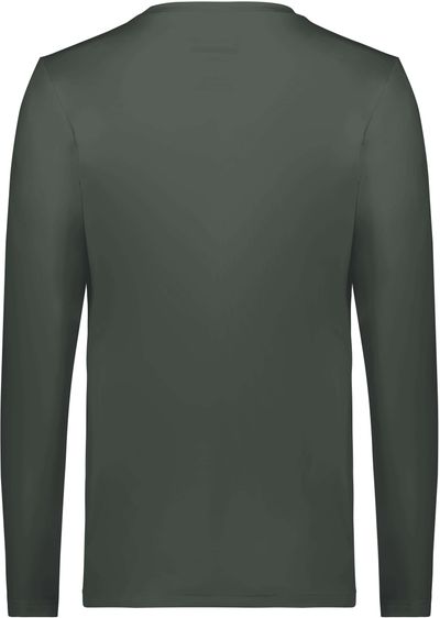 Am image of a Custom Holloway Ladies Coolcore Essential Long Sleeve Tee in Iron!