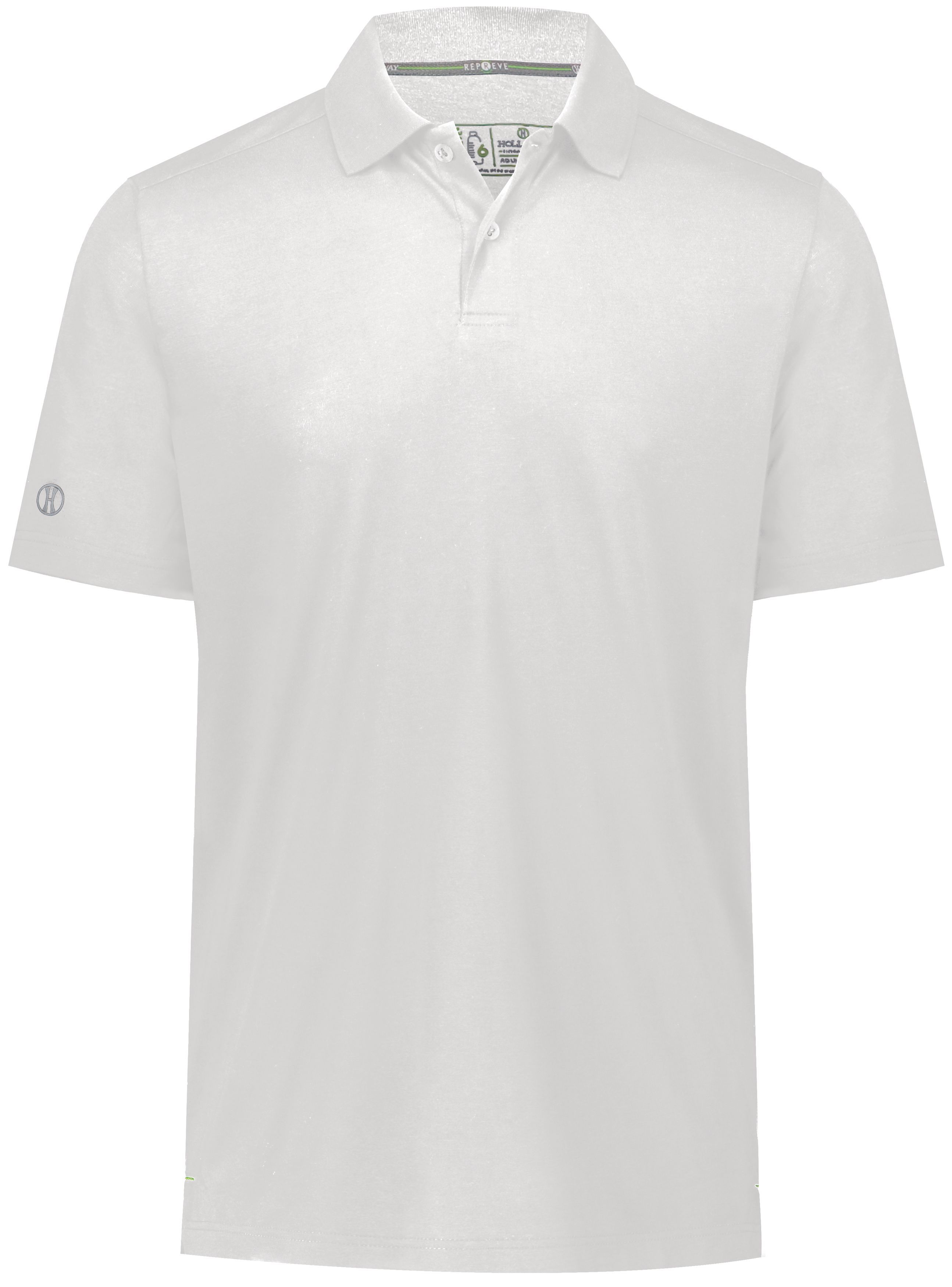 Holloway Repreve Eco Polo in White