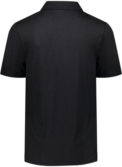 Am image of a Custom Holloway Repreve Eco Polo in Black!