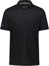 Am image of a Custom Holloway Repreve Eco Polo in Black!