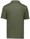 Am image of a Custom Holloway Repreve Eco Polo in Olive Heather!