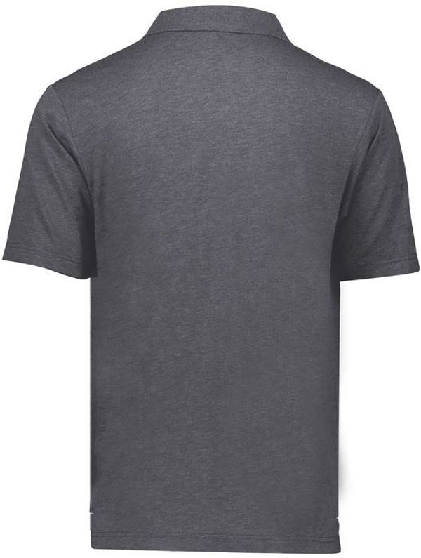 Am image of a Custom Holloway Repreve Eco Polo in Carbon Heather!