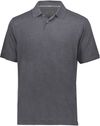Am image of a Custom Holloway Repreve Eco Polo in Carbon Heather!